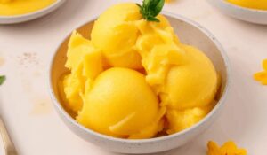 Vegan Mango Sorbet Recipe