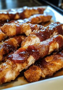 Bacon Brown Sugar Chicken Tenders Recipe