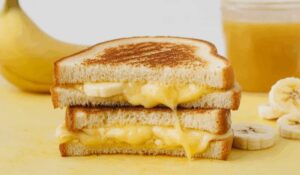Honey Banana Grilled Cheese Sandwich Recipe