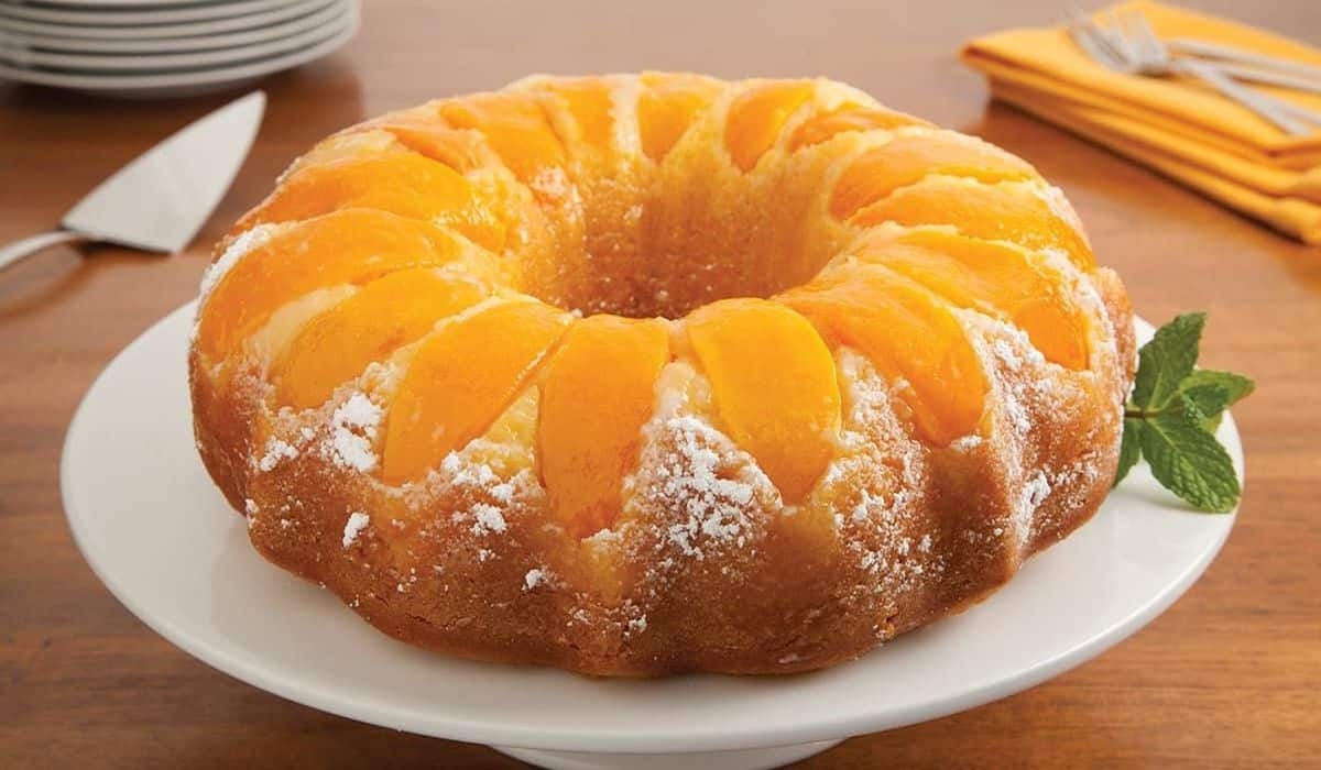 Peach Pound Cake Recipe