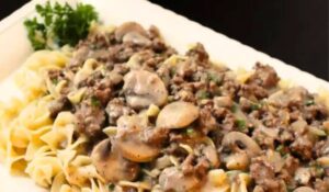 Hamburger Stroganoff Recipe