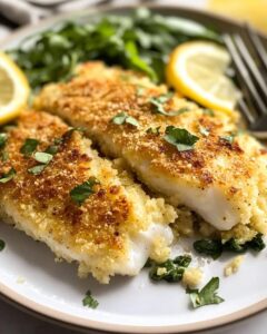 Parmesan Garlic Crumbed Fish Recipe