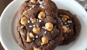 Chocolate Peanut Butter Chip Cookies Recipe