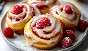 Raspberry Cinnamon Rolls Recipe