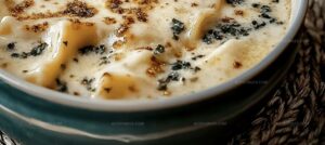 Creamy Alfredo Lasagna Soup Recipe