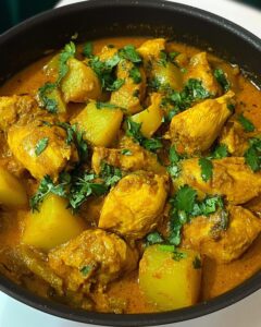 Bengali Chicken Curry with Potatoes Recipe