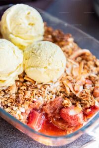 Rhubarb Crumble Recipe