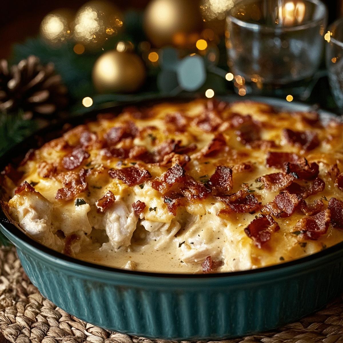 Chicken Bacon Ranch Casserole Recipe