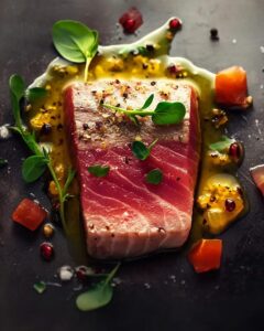 Sesame Crusted Tuna Steak Recipe