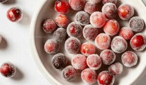 Sugared Cranberries Recipe