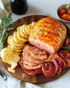 Creamy Retro Ham and Cheddar Party Ball Recipe