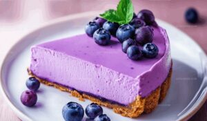 Easy No Bake Blueberry Cheesecake Recipe