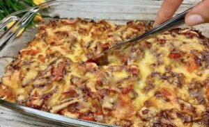 Potato, Egg, and Red Pepper Bake Recipe