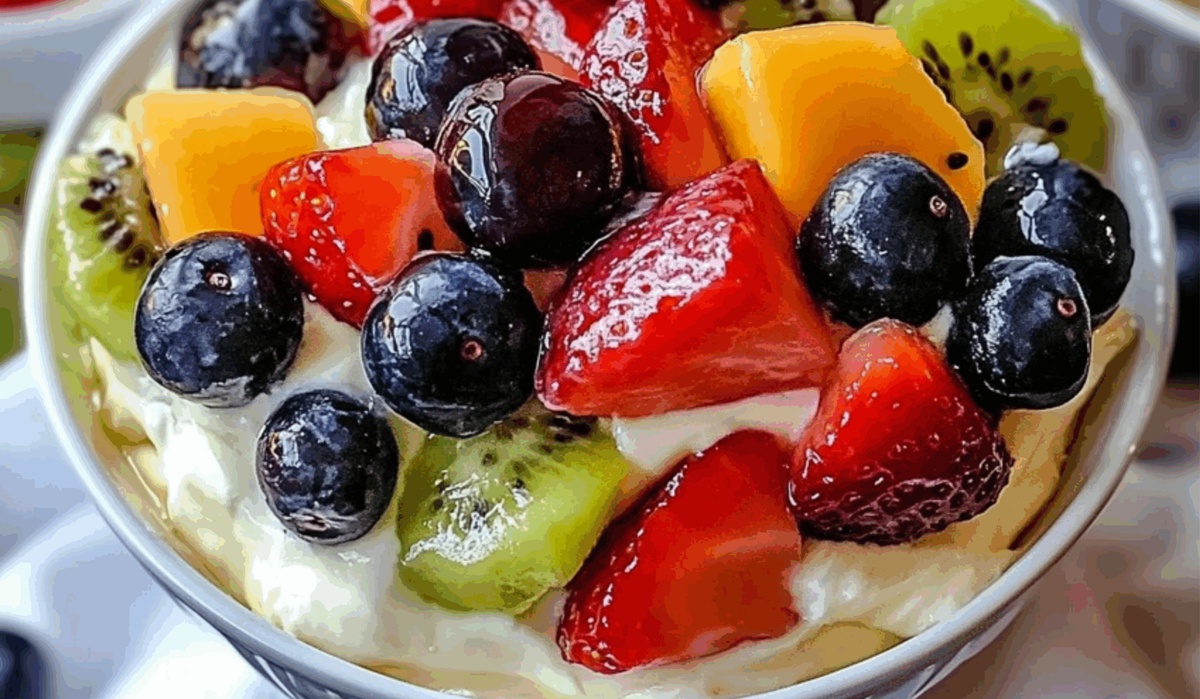 Cheesecake Fruit Salad Recipe