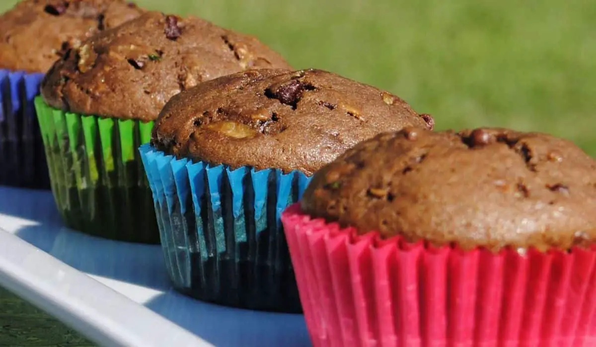 Double Chocolate Zucchini Muffins Recipe
