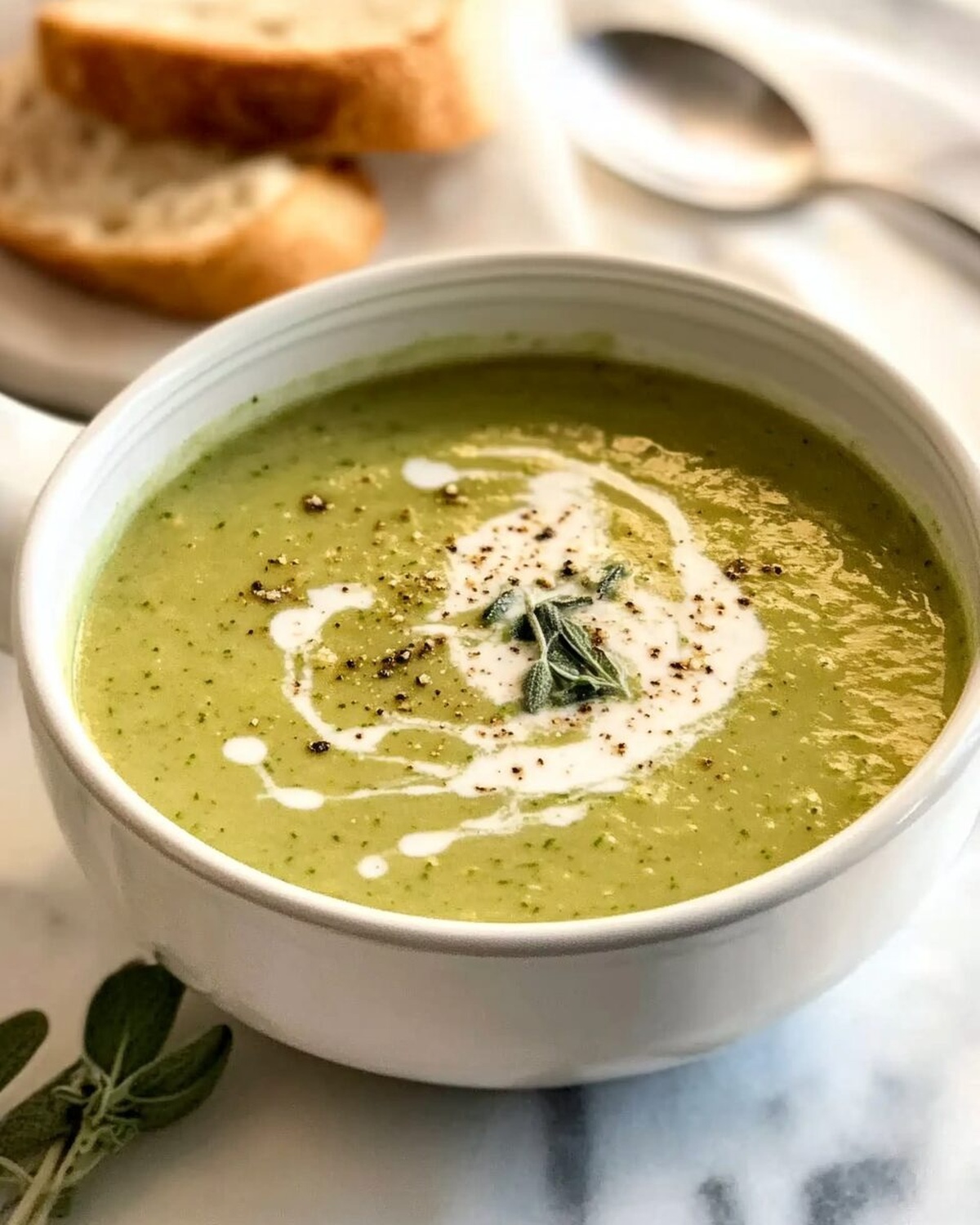 Creamy Zucchini Soup Recipe