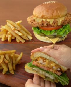 Ultimate Crispy Chicken Burger Recipe