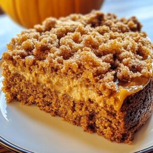 Pumpkin Streusel Coffee Cake Recipe
