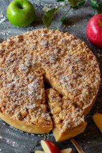 Apple Crumble Cake Recipe