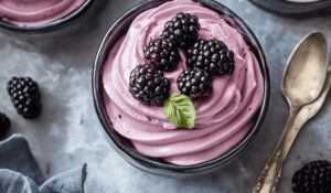 Blackberry Mousse Recipe