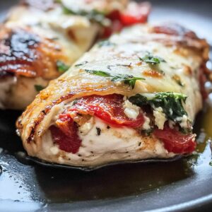 Tuscan Stuffed Chicken Recipe