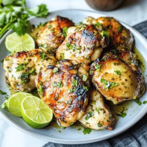 Cilantro Lime Chicken Thighs Recipe