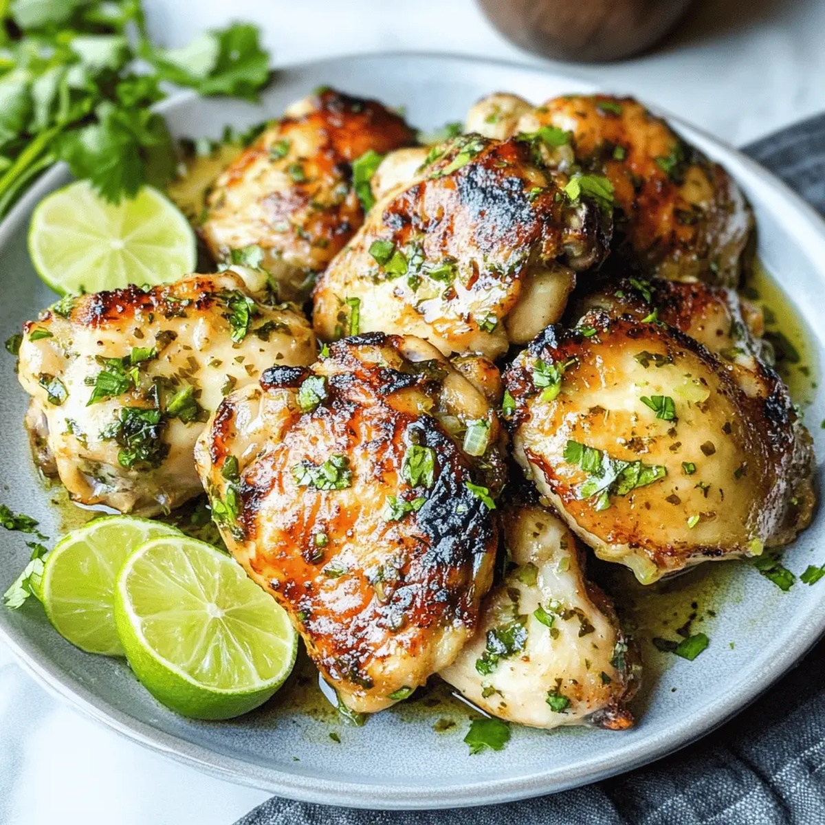 Cilantro Lime Chicken Thighs Recipe