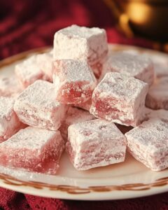 Rose Water Turkish Delight Recipe