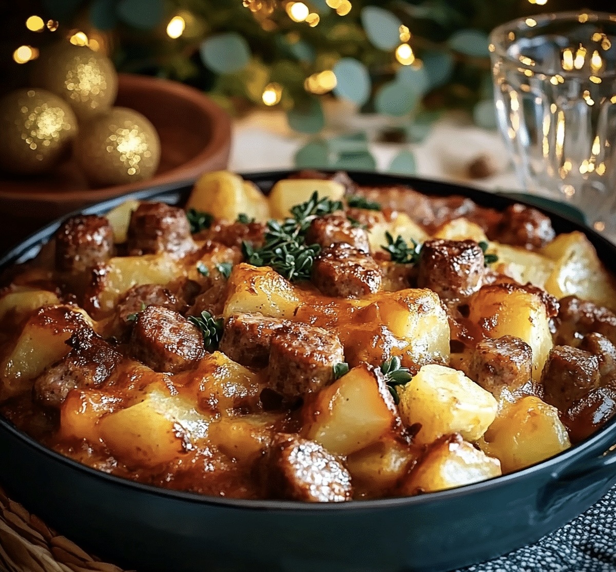 Slow Cooker Sausage And Potato Casserole Recipe