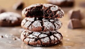 Chocolate Crinkle Cookies Recipe