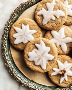 Soft Gingerbread Cookies with Maple Glaze Recipe
