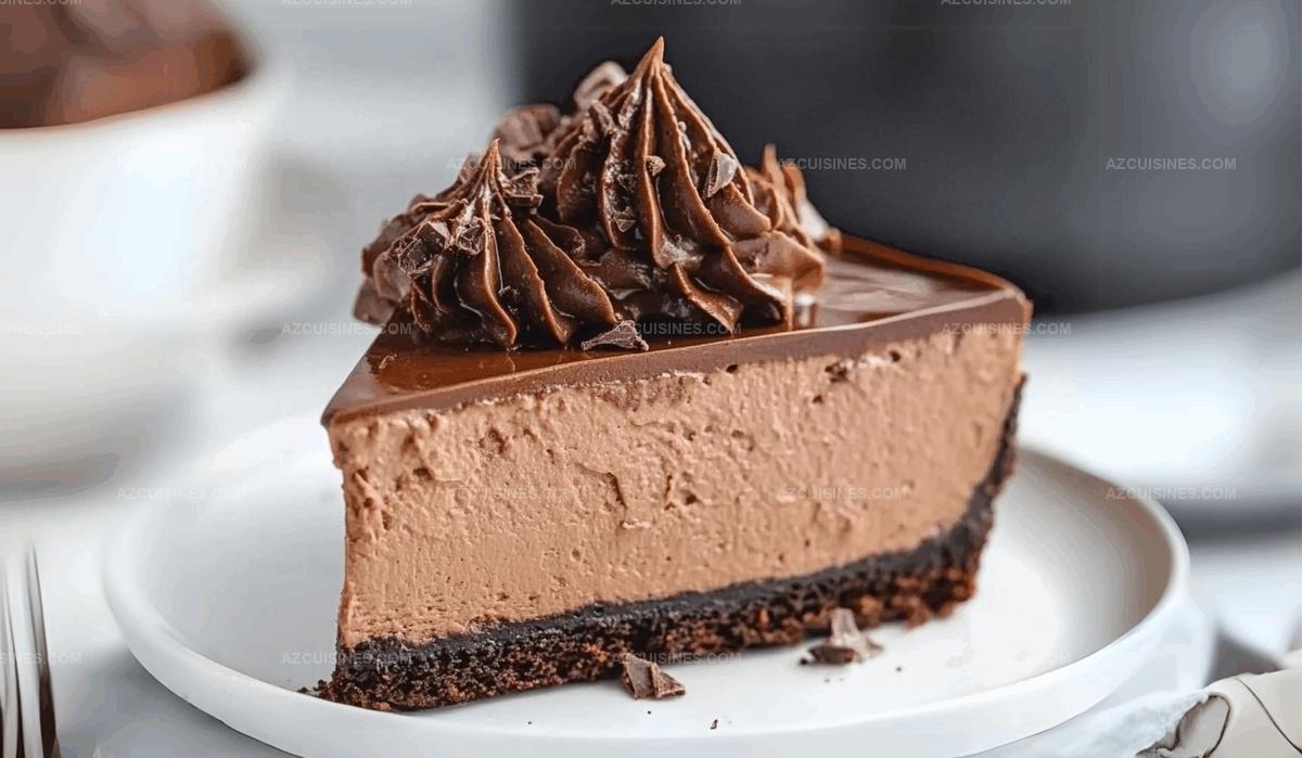 Triple Chocolate Cheesecake Recipe