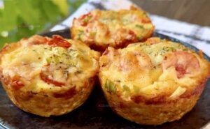 Savory Oatmeal Muffins Recipe