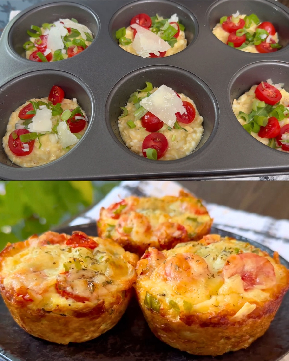 Savory Oatmeal Muffins Recipe