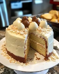 White Chocolate Amaretto Cake Recipe
