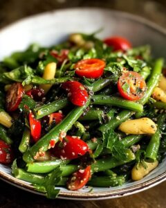 Ottolenghis Green Bean Salad Recipe