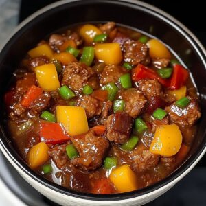 Slow Cooker Sweet and Sour Pork Recipe