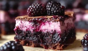 Blackberry Cheesecake Bars Recipe