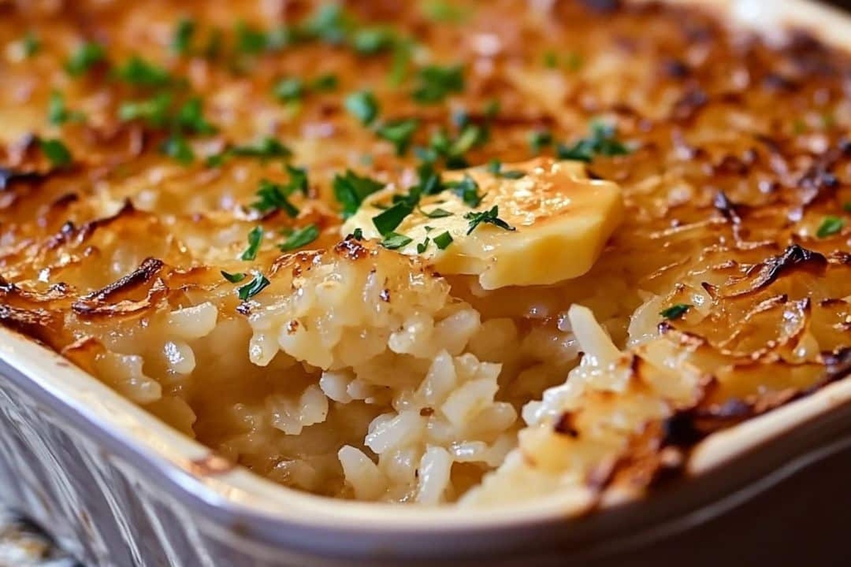 French Onion Soup Rice Recipe