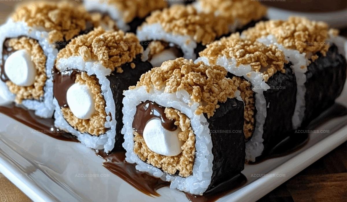 Smores Sushi Recipe