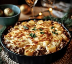 Easy Hamburger Potato Casserole Recipe
