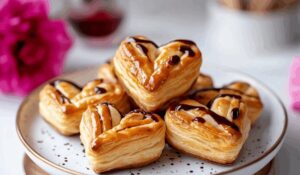 Puff Pastry Hearts Recipe