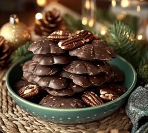 Chocolate Pecan Turtle Clusters Recipe