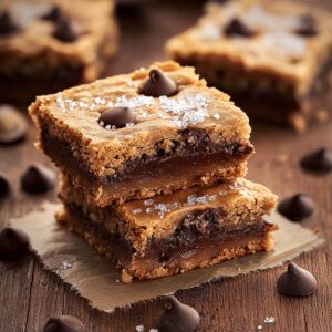 Peanut Butter Blossom Bars Recipe