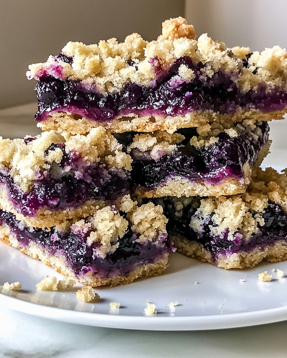 Blueberry Crumb Bars Recipe