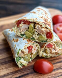 Tuna and Artichoke Wraps Recipe