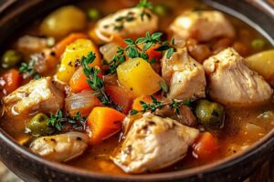 Hearty Chicken And Vegetable Stew Recipe