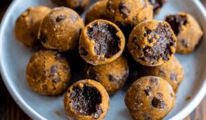 Pumpkin Chocolate Chip Cookie Dough Truffles Recipe