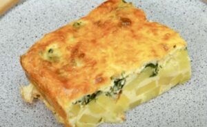 Spinach, Potato, and Cheese Casserole Recipe