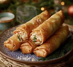 Crab Rangoon Egg Rolls Recipe